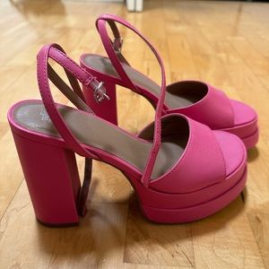 Pink Platform Heels